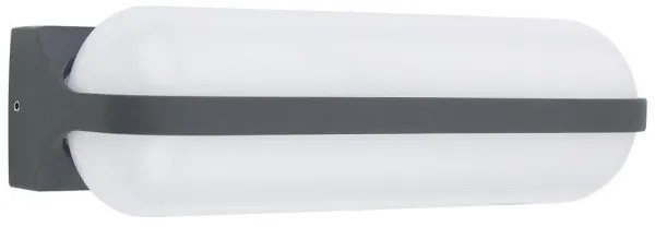 Απλίκα Φωτιστικό Τοίχου LED 20W Ανθρακί 1270Lm IP54 Honna 34174W1 Globo Lighting-34174W1-Ανθρακί 34174W1