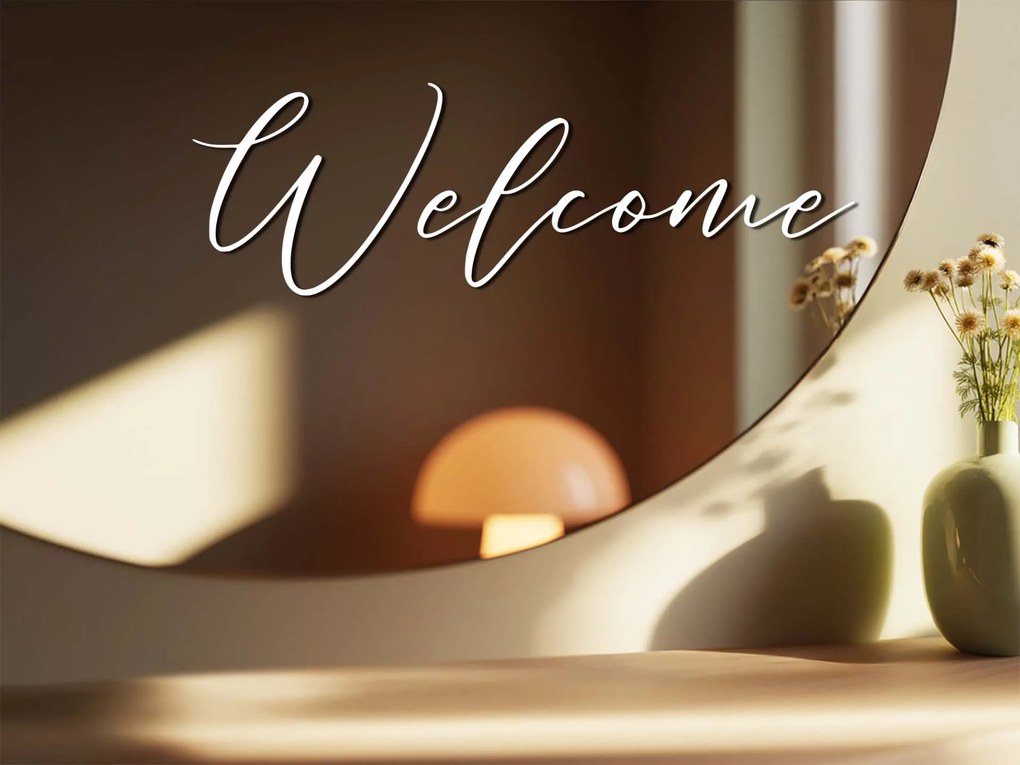 Αυτοκόλλητο για καθρέφτη S19 – Welcome