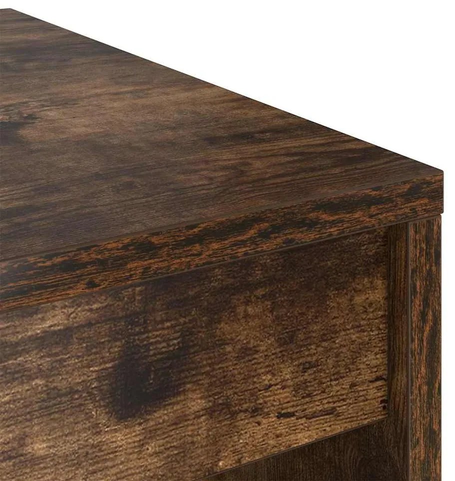 vidaXL Γραφείο Καπνιστή δρυς 60 x 40 x 76 εκ. Επεξεργασμένο ξύλο
