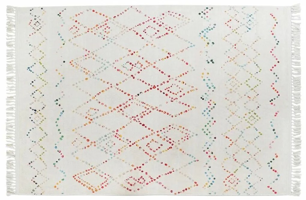 Χαλί DKD Home Decor Πολύχρωμο Ρόμπος 160 x 230 x 0,7 cm