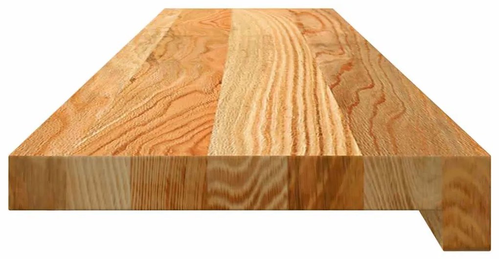 vidaXL Περβάζια παραθύρων 2 τεμ. Αν. Καφέ 100x20x2εκ. Μασίφ Ξύλο Δρυός
