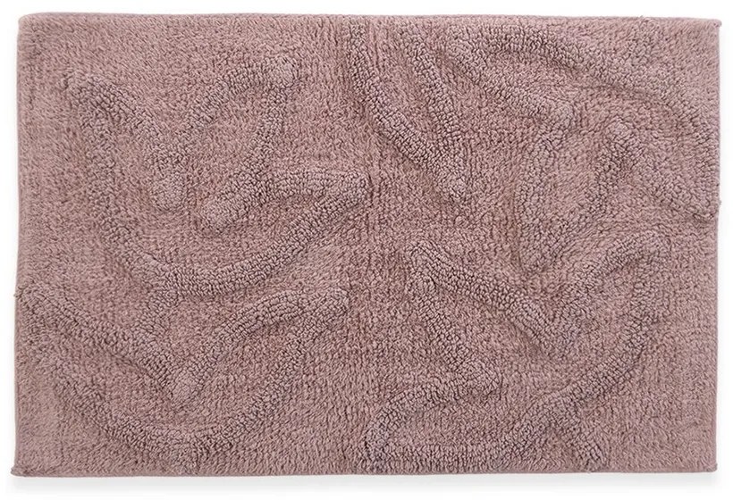 Πατάκι Μπάνιου Zasmen Mauve Nef-Nef Homeware 50X80cm 100% Βαμβάκι