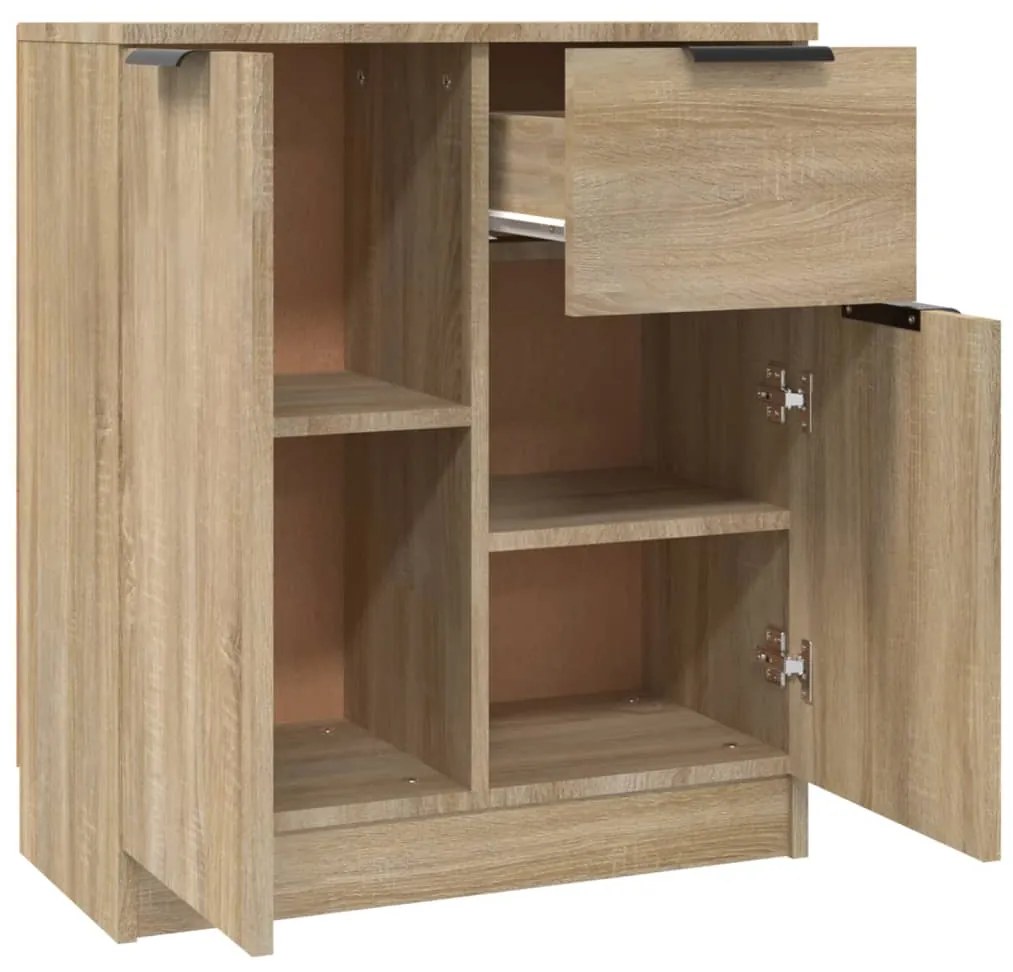 vidaXL Ντουλάπι Sonoma Δρυς 60 x 30 x 70 εκ. από Επεξεργασμένο Ξύλο