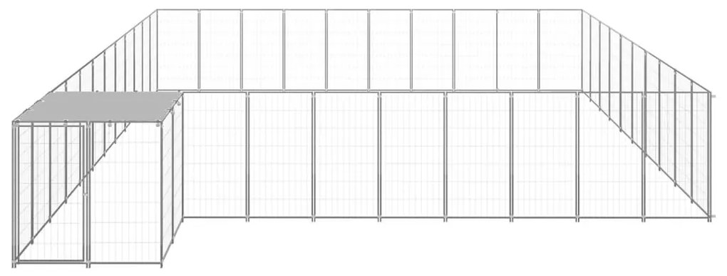 Σπιτάκι Σκύλου Ασημί 31,46 μ² Ατσάλινο   - Ασήμι