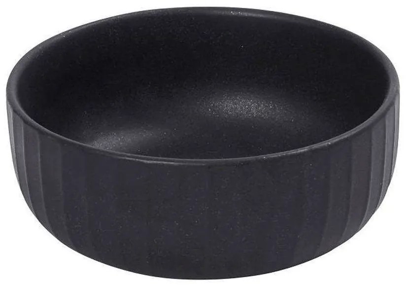 Μπωλ Σερβιρίσματος Στρογγυλό Βαθύ Gobi OW2037K6 15,5x6cm Black Espiel Porcelain