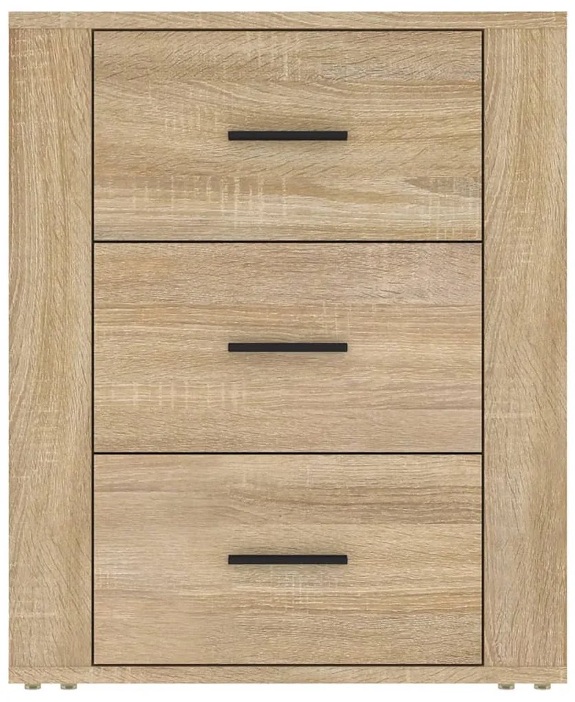 vidaXL Κομοδίνο Sonoma Δρυς 50x36x60 εκ. από Επεξεργασμένο Ξύλο