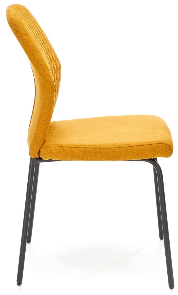 K461 chair mustard DIOMMI V-CH-K/461-KR-MUSZTARDOWY