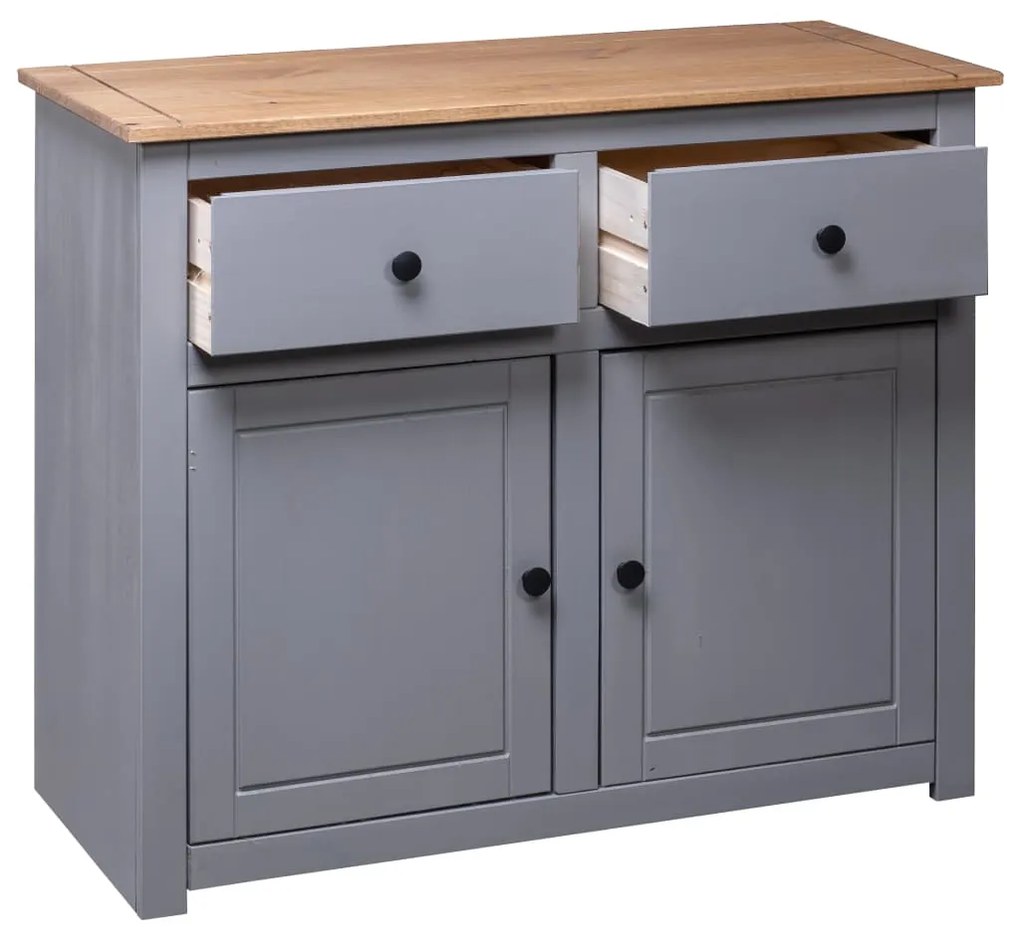 vidaXL Μπουφές 93 x 40 x 80 εκ. από Μασίφ Ξύλο Πεύκου Σειρά Panama