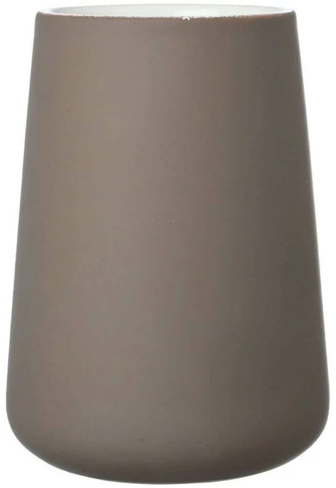 Ποτηροθήκη Fjord 02-19839 8,5x8,5x12,5cm Taupe Estia Ceramic,Plastic