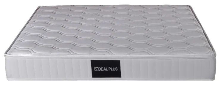 DEAL PLUS ΣΤΡΩΜΑ 160x200cm ΛΕΥΚΟ 200x160xH24cm - 09-1706 - 09-1706