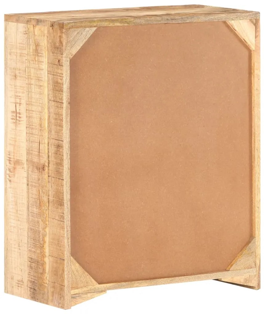 vidaXL Ντουλάπι 59 x 33 x 75 εκ. από Ακατέργαστο Ξύλο Μάνγκο
