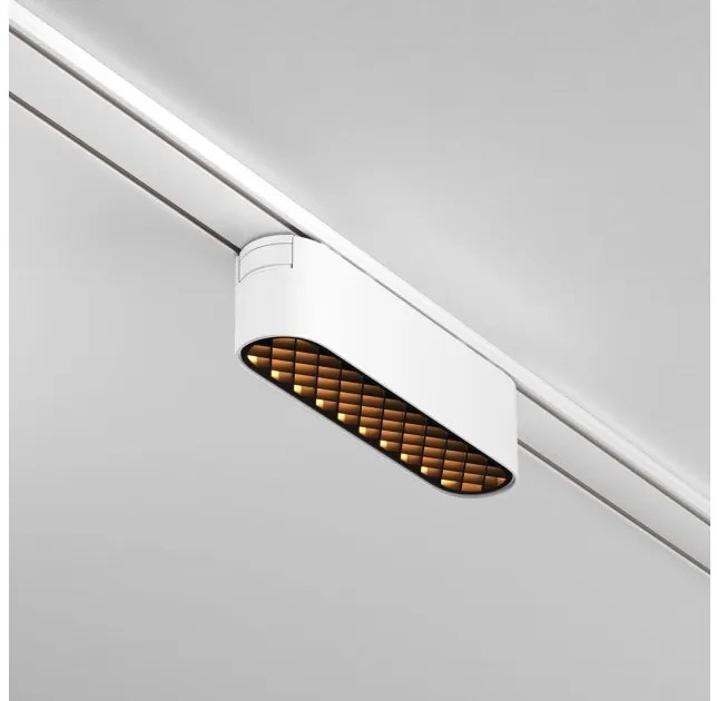 Γραμμικό Φωτιστικό Μαγνητικής Ράγας Radity LED 6W Λευκό 3000K Basis Grid TR084-1-6W3K-W Maytoni TR084-1-6W3K-W