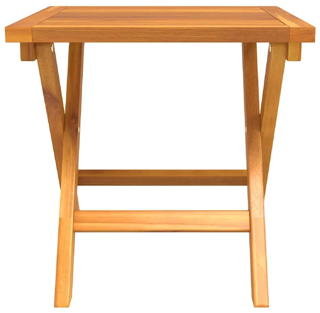 vidaXL Ξαπλώστρα 2-πρόσωπο 3 pcs Καφέ Μασίφ ξύλο ακακίας