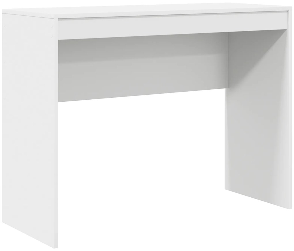 vidaXL Γραφείο Λευκό 100 x 40 x 76 εκ. Επεξεργασμένο ξύλο