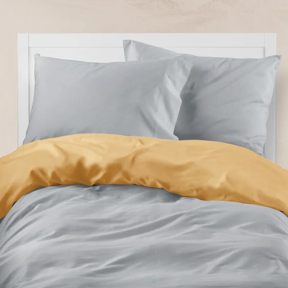 Παπλωματοθήκη Μονόχρωμη Solid Διπλή Puce-Grey 220 x 240 cm 000302118082