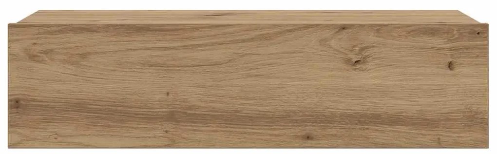vidaXL ντουλάπι τηλεόρασης με φώτα LED Artisan Oak 60x35x15,5 cm