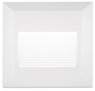 Απλίκα Φωτιστικό Τοίχου LED 3W IP65 12,3cm HER-06 Heronia Lighting-42-0011-Λευκό 42-0011