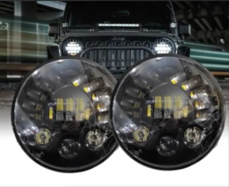 Σετ Φανάρια Jeep 7"