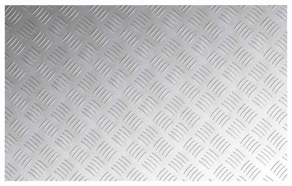 vidaXL Σκαλοπάτι Ορθογώνιος 2 pcs Ασημί 80 x 50 cm Αλουμίνιο