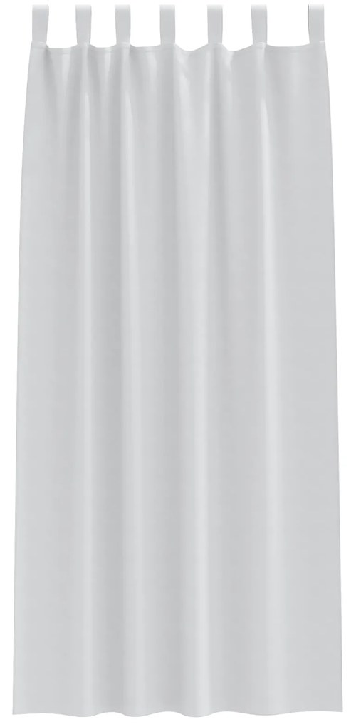 vidaXL Κουρτίνες 2 pcs Ανοιχτό Γκρι 245 x 140 εκ. Πολυεστέρας