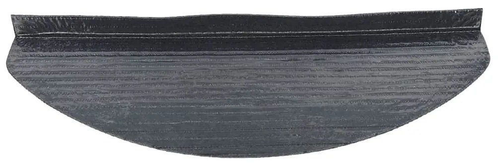 vidaXL Πατάκια Σκάλας Αυτοκόλλητα 30 τεμ. Γκρι 65 x 22,5 x 3,5 εκ.