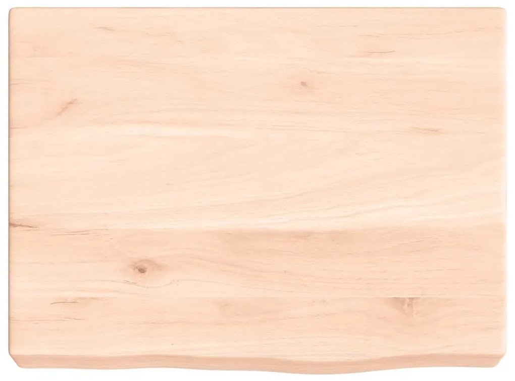vidaXL Ράφι Τοίχου 40x30x(2-6) εκ. από Ακατέργαστο Μασίφ Ξύλο Δρυός