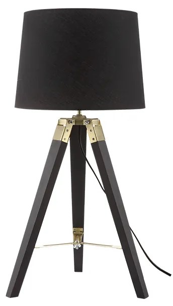 Φωτιστικό Επιτραπέζιο Aca TF17701TBBB MOUSSE Μαύρο Ματ (Black Mat)