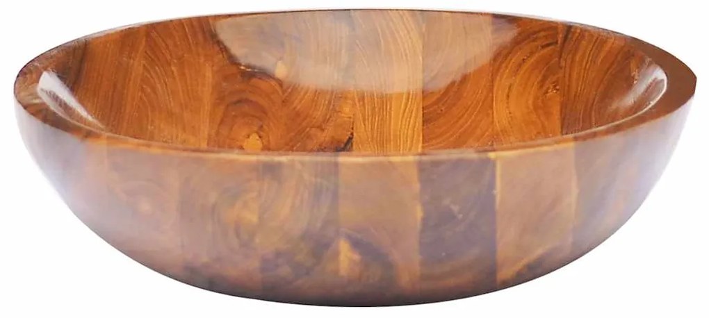 vidaXL Νιπτήρας 60 x 40 x 10 εκ. από Μασίφ Ξύλο Teak