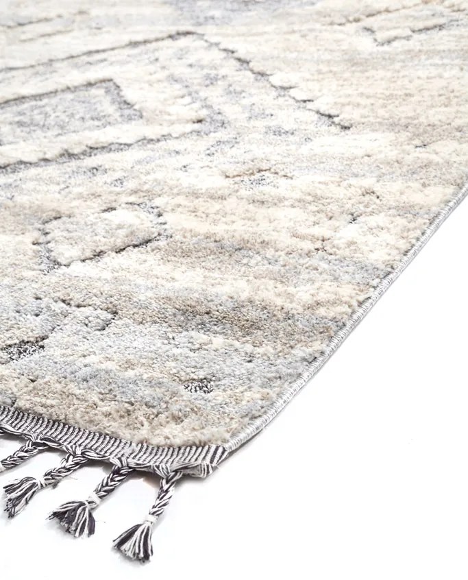 Χαλί La Casa 7733A L.GRAY WHITE Royal Carpet - 160 x 230 cm - 11LAC7733A.160230 - 11LAC7733A.160230