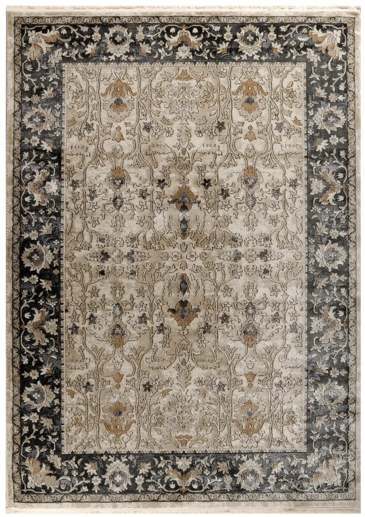 Χαλί EMPIRE 34523/957 &#8211; 160×230 cm 160X230 ΚΑΦΕ-ΓΚΡΙ