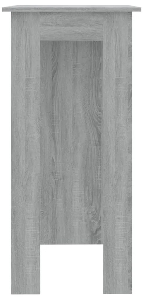 Τραπέζι Κονσόλα Γκρι Sonoma 102x50x103,5 εκ. από Επεξεργ. Ξύλο 812964