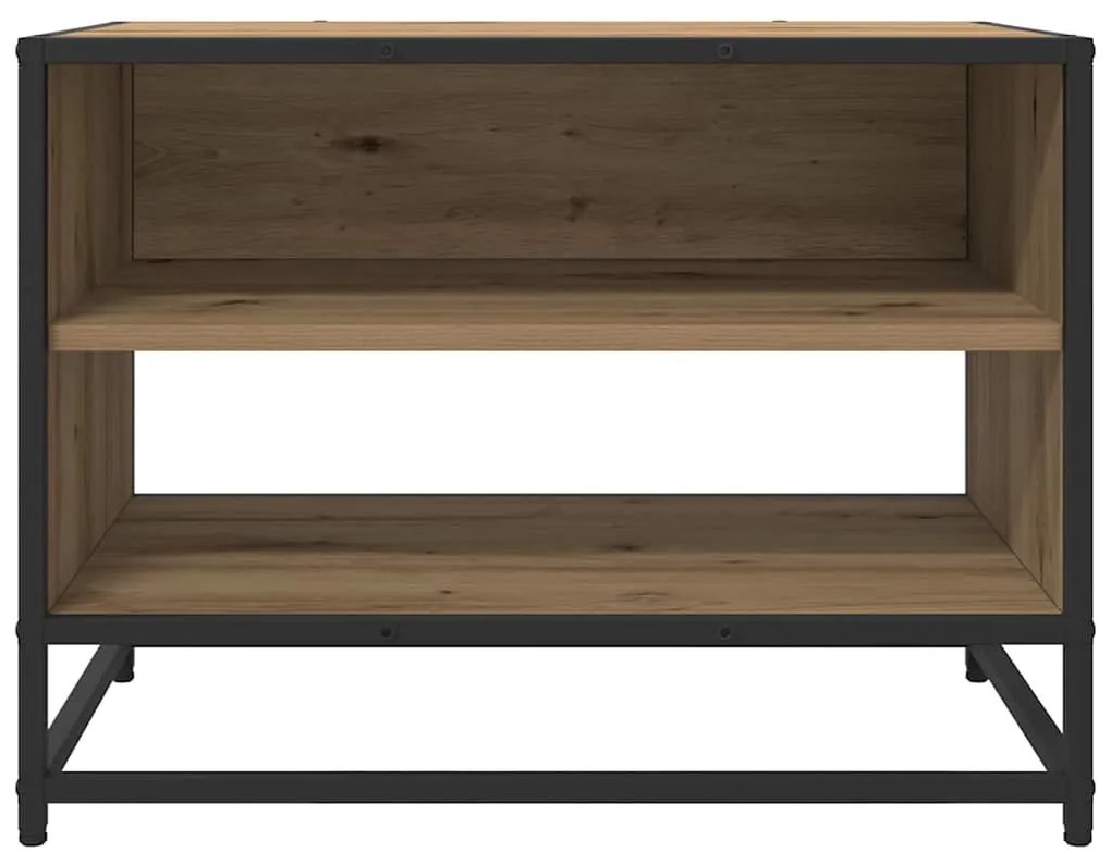 vidaXL Ντουλάπι TV artisan δρυς 61 x 40 x 46 εκ Επεξεργασμένο ξύλο