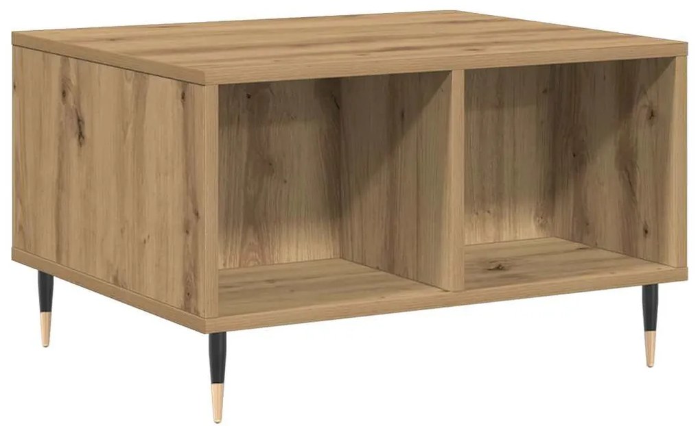vidaXL Τραπεζάκι σαλονιού Artisan Oak 60x50x36,5cm Κατασκευασμένο ξύλο