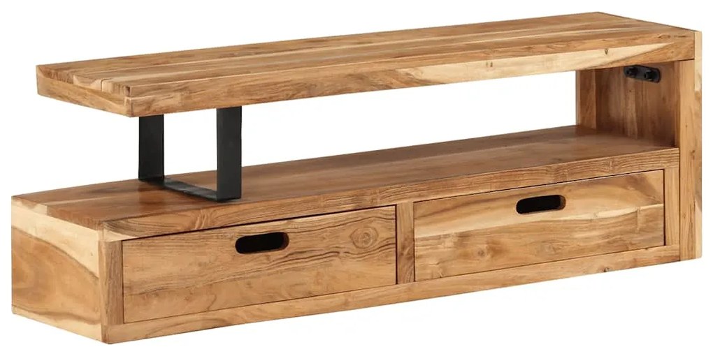 vidaXL Βάση Τηλεόρασης (118-200) x 30x40 εκ. από Μασίφ Ξύλο Ακακίας