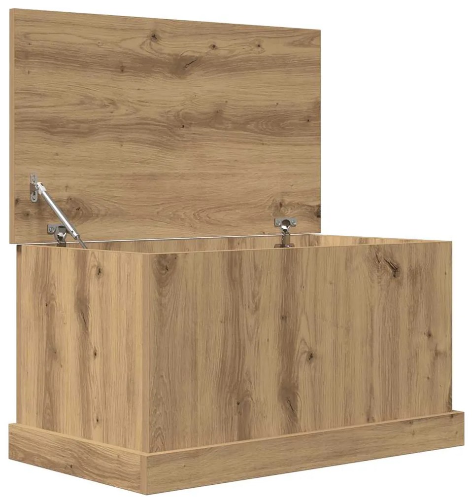 vidaXL Κουτί Αποθήκευσης Αρτισιανή Δρυς 70x40x38 εκ. Επεξ.Ξύλο