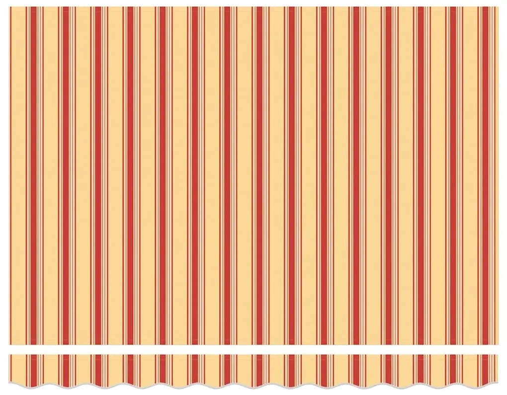 vidaXL Σκηνίτσα Αναδιπλούμενη Striped Κίτρινο, Πορτοκαλί. 300 x 250 εκ