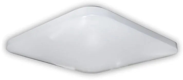 Adeleq Led Πλαφονιέρα Pc Τετράγωνη Φ28εκ. 15W 4000Κ Ip20 Λευκή 21-062151