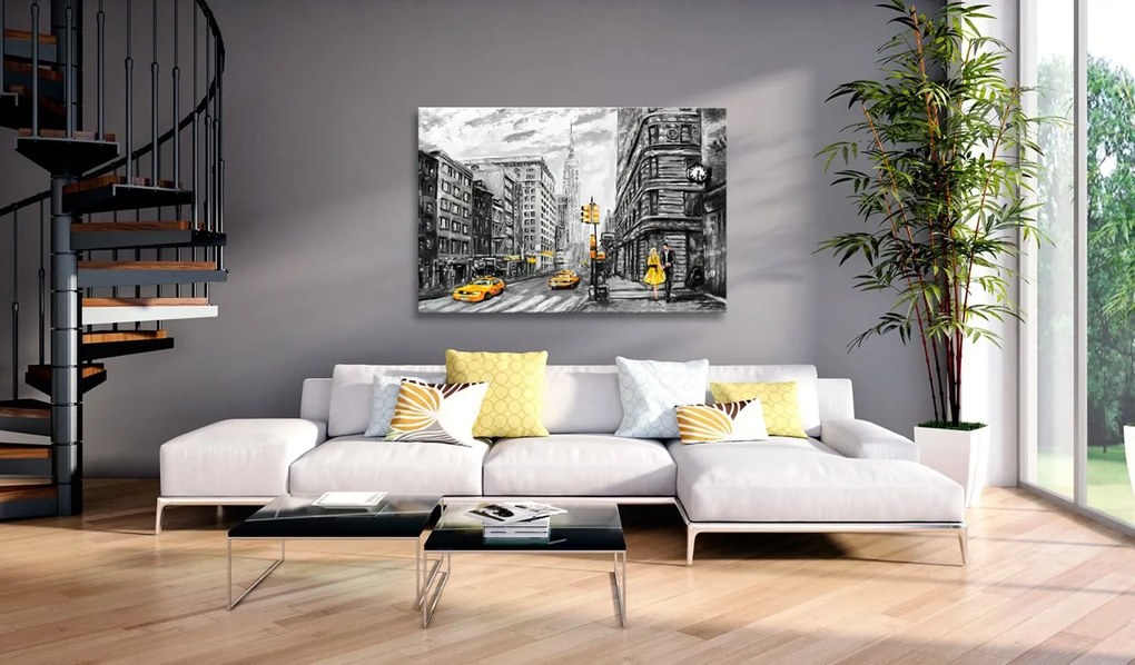 Πίνακας - Walk in New York 120x80