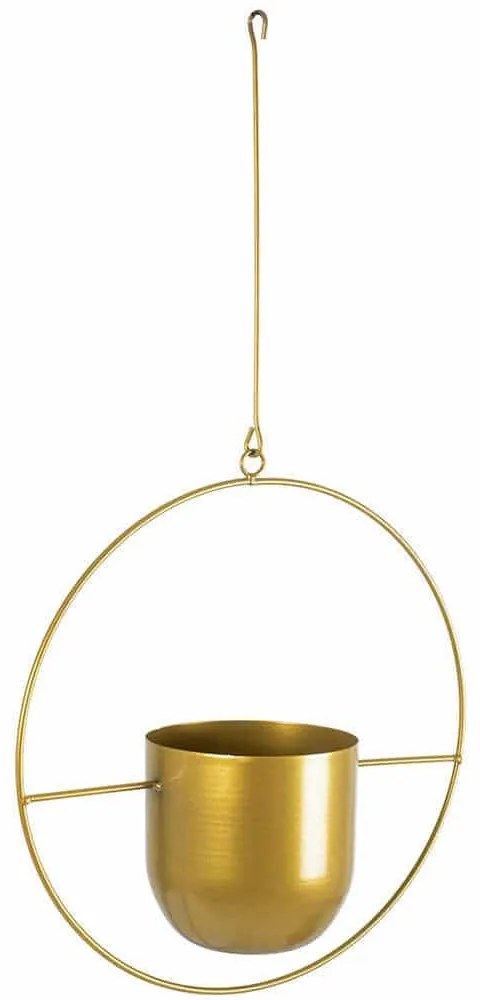 Κασπώ Κρεμαστό Tilos 20486 Φ35x15cm Gold GloboStar Μέταλλο