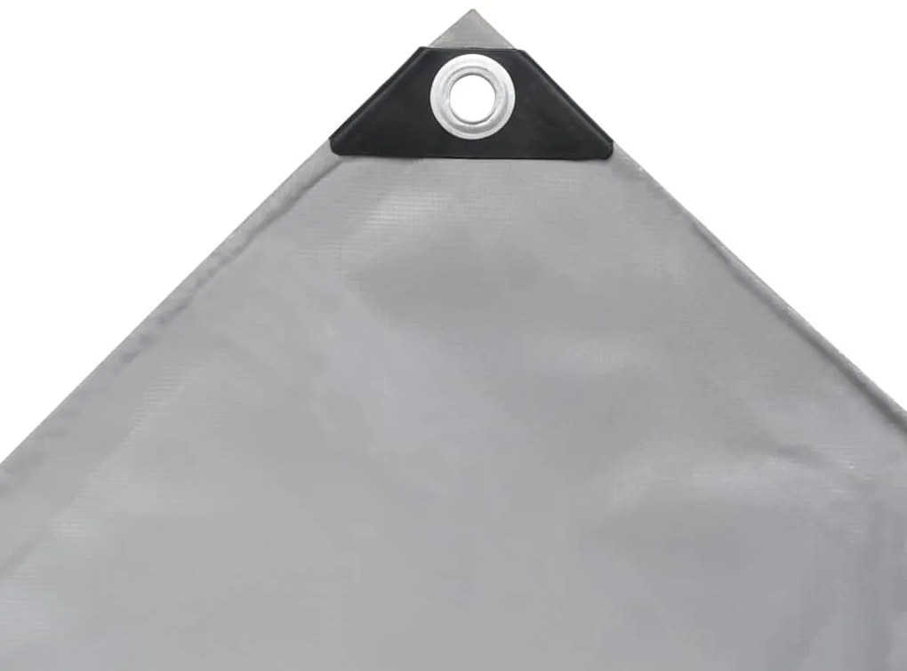 vidaXL Μουσαμάς Γκρι 1,5 x 20 μ. 650 γρ./μ.²