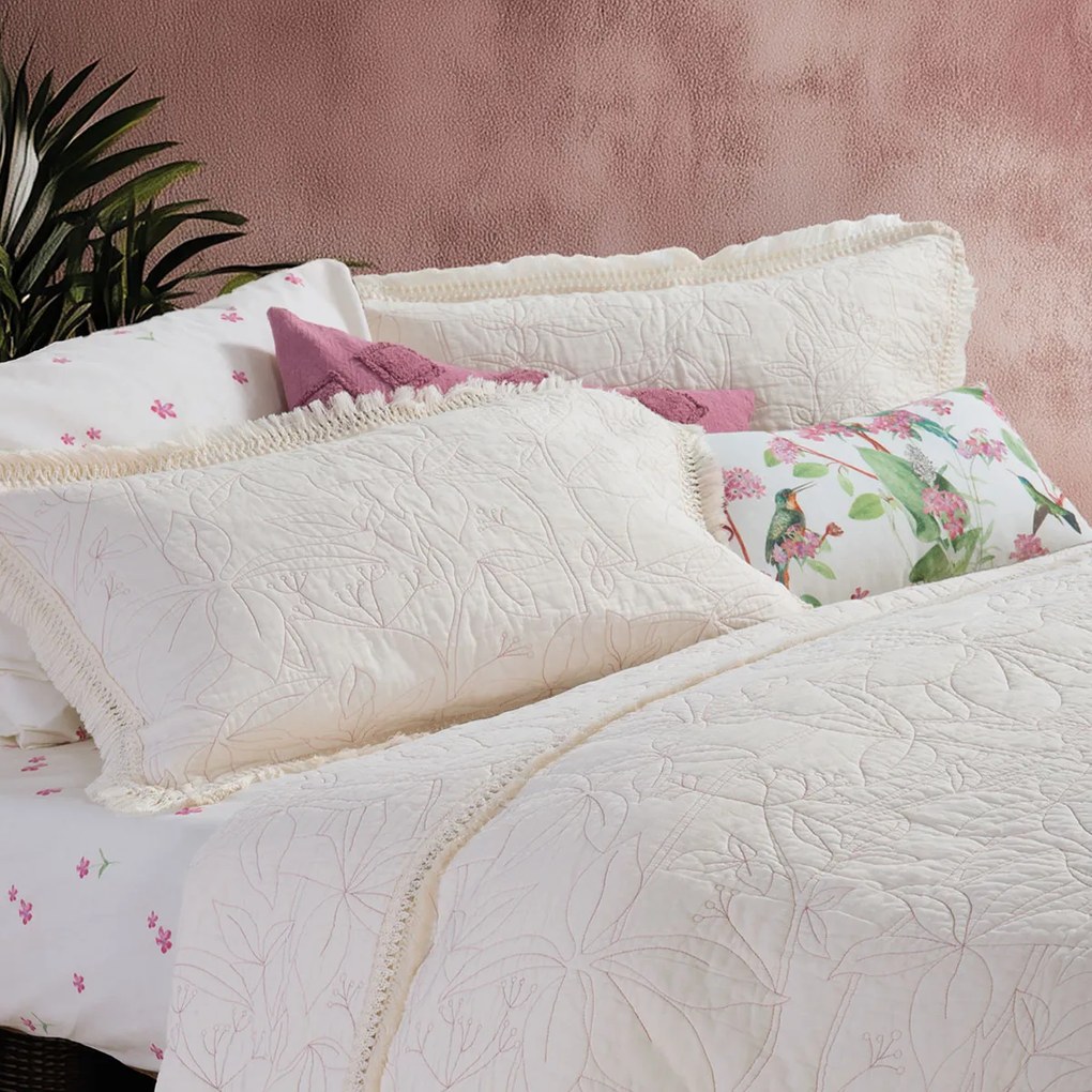 Ζεύγος Μαξιλαροθήκες Καπιτονέ (52x72) Nef-Nef Homeware Jamal