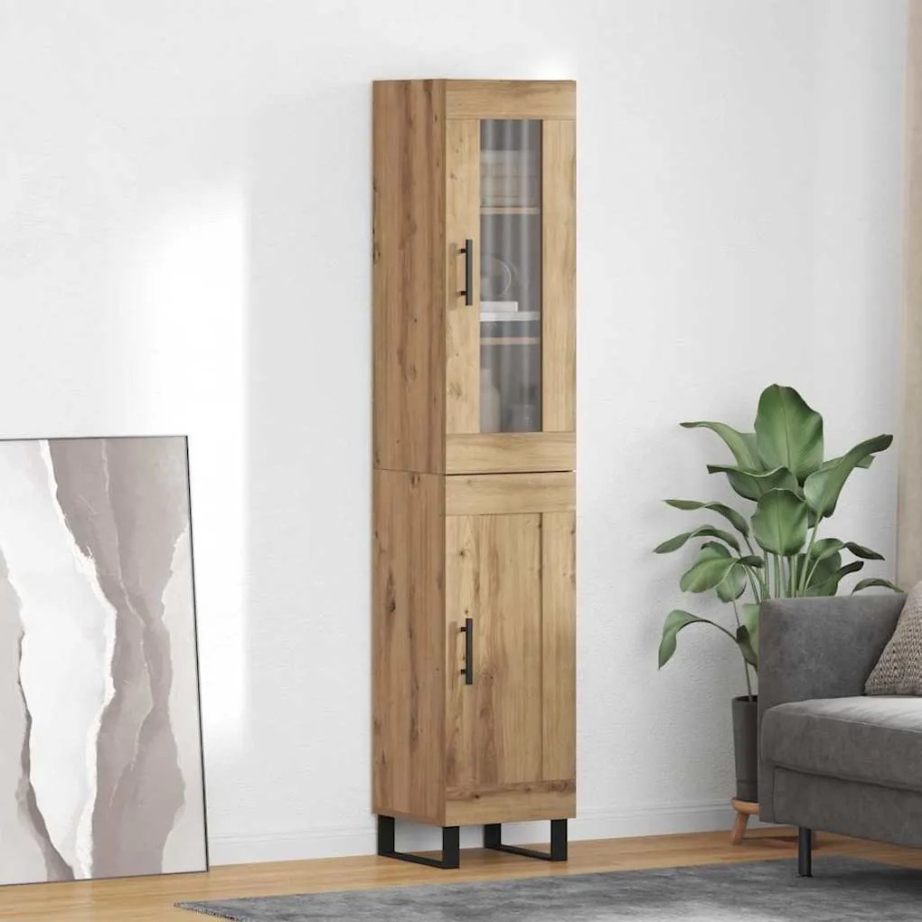 Highboard Artisan Oak 69,5 x 34 x 180 εκ. Επεξεργασμένο ξύλο