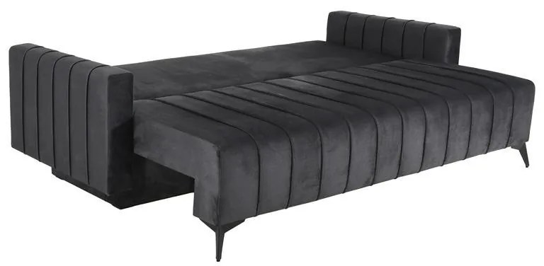 Καναπές - Κρεβάτι Comfort Fylliana Γκρί 235x104x80 εκ. 135x104x80 εκ.