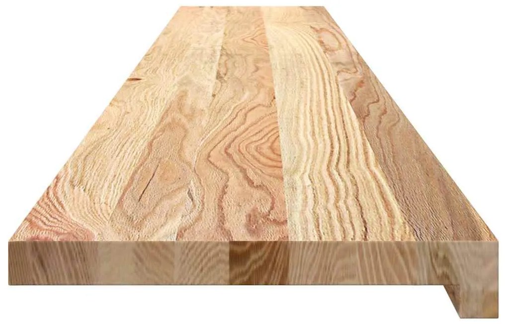 vidaXL Περβάζια παραθύρων 2 τεμ. 160x25x2 εκ. Ακατέργαστο Μασίφ Δρυός
