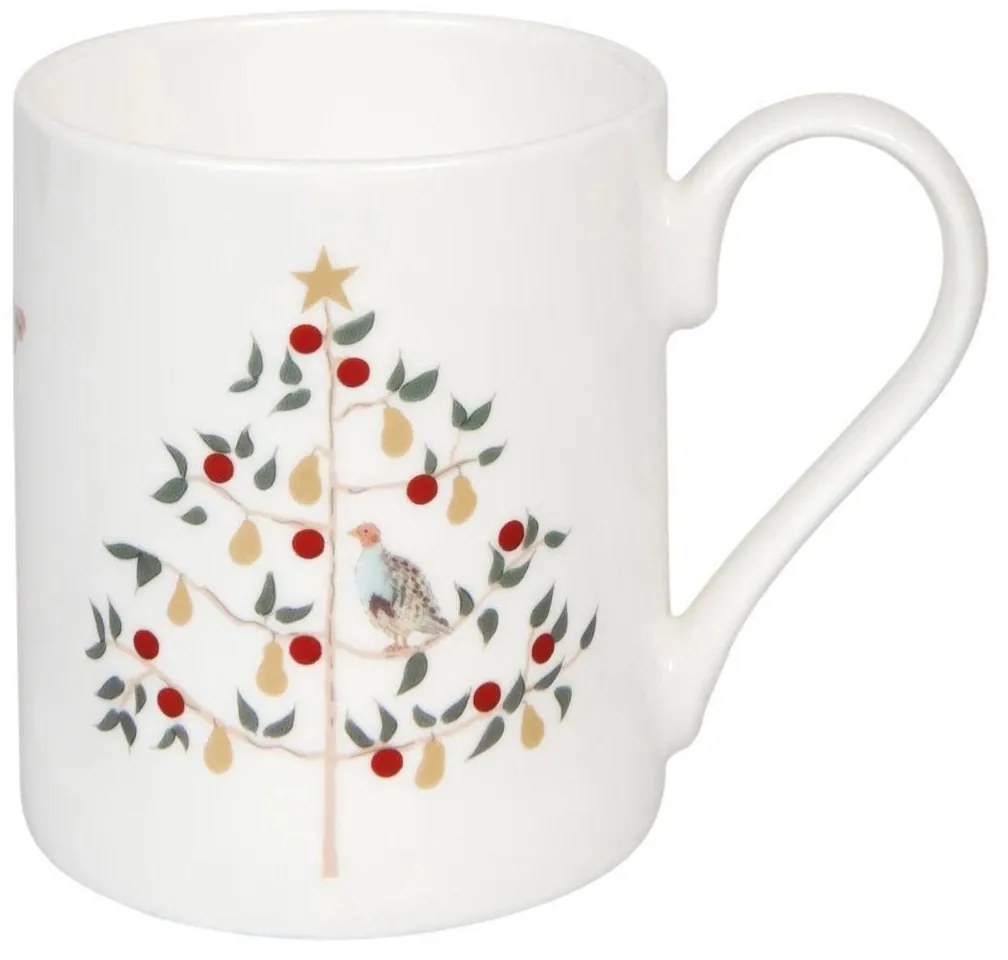 ΜΕΓΑΛΗ ΚΟΥΠΑ ΠΟΡΣΕΛΑΝΗΣ FINE BONE CHINA 425ml SOPHIE ALLPORT - PARTRIDGE IN A PEAR TREE