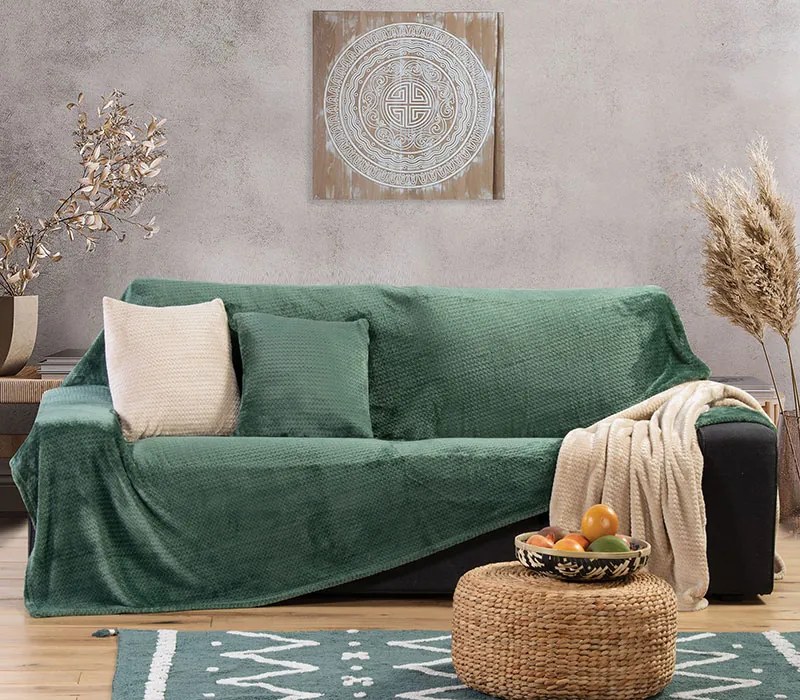 Διακοσμητικό Μαξιλάρι Cameron-23 Forest Green 45x45 - Nef-Nef Homeware