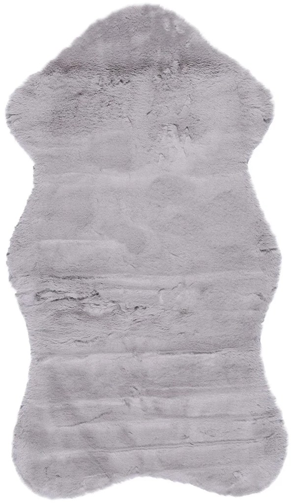 Χαλί Lapin Skin 9 Animal Shape Light Grey Βιοκαρπέτ 60X220cm
