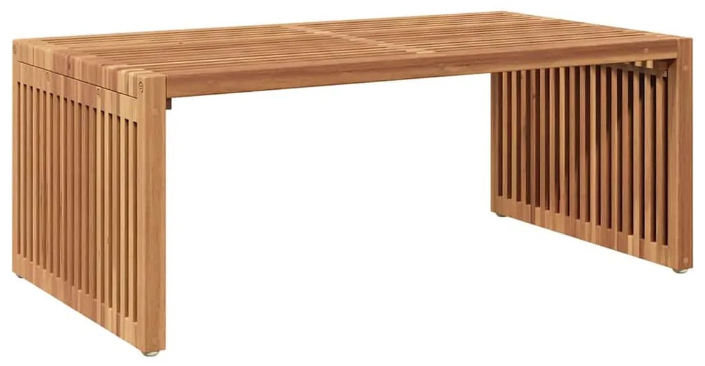 vidaXL Μικρό Τραπέζι Κήπου 90 x 49.7 x 36 εκ. Φτιαγμένο από Ξύλο Τικ