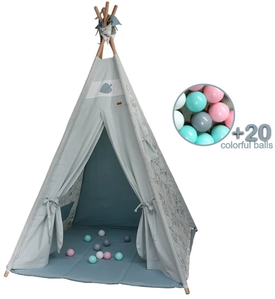 Παιδική Σκηνή Με Στρωματάκι + 20 Μπάλες Bebe Stars Nature 302-315