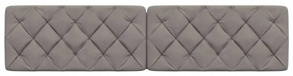 vidaXL Μαξιλάρι για Κεφαλάρι Taupe 200 εκ. Υφασμάτινο